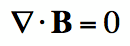there are no magnetic monopoles